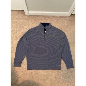 Masters Tech Performance Golf Pullover Quarter (1/4)Zip Sweatshirt Sweater Large